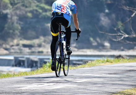 店主自身もスポーツ自転車を愛用！